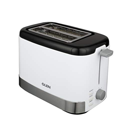 Glen Auto Pop-Up Toaster – 3012 800W (White)