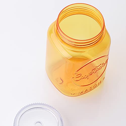 Cupture Acrylic Mason Jar Tumbler Mugs With Lids & Straws - 20 Oz, 6 Pack (Cool Lagoon) #TOP3