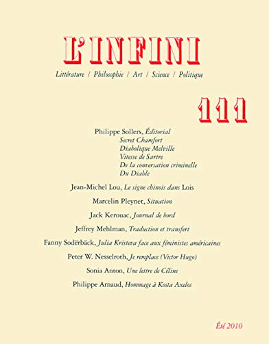 Preisvergleich Produktbild L'infini n111
