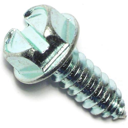 Hard-to-Find Fastener 014973266271 Slotted Hex Washer Sheet Metal Screws, 14 x 3/4, Piece-100