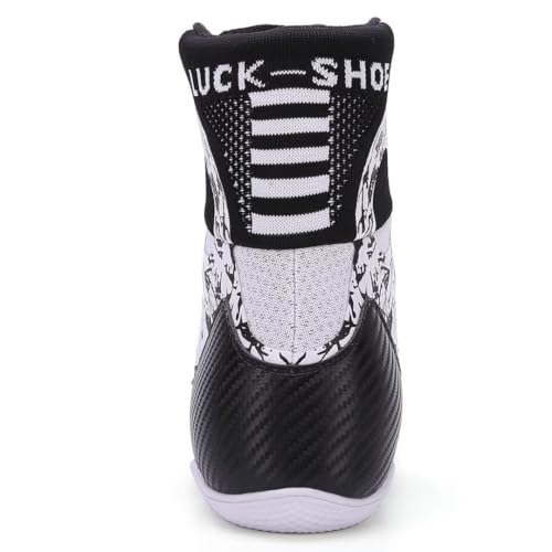 Men's Boxing Shoes High Top – Lightweight & Breathable Training Shoes for Boxing, Kickboxing, MMA, Gym & Combat Sports LS1983