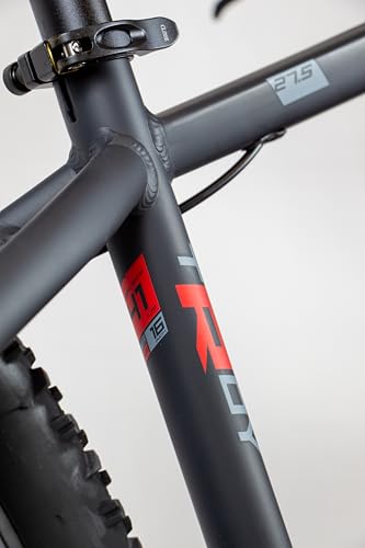 Foto von HEAD Troy II Mountainbike, Schwarz matt/rot, 46 cm