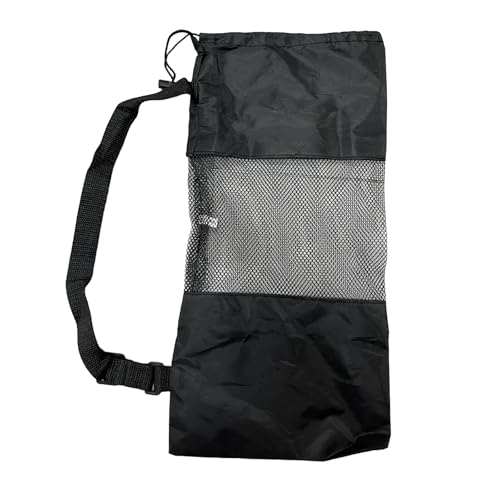 Greatever Mesh Storage Bag for Snorkel Gear, Drawstring Backpack with Cord Lock Closure for Swimming, Gym Use, and Clothing