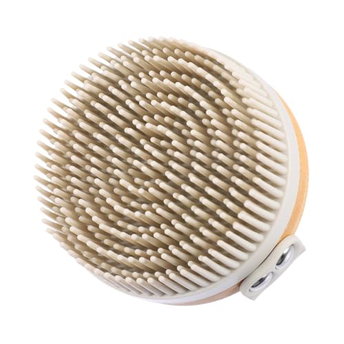 Baby Silicone Shower Brush for Body and Hair Gentle Cleaning