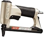 Meite MT7116 Amortisseur pneumatique pour revêtement - 22 Étendue 71 Series 9MM (3/8-Inch) Couronne 6-16MM (1/4-Inch à 5/8-Inch) Longueur de jambe Stapler fil fin Stapleur de meubles à alimentation aérienne