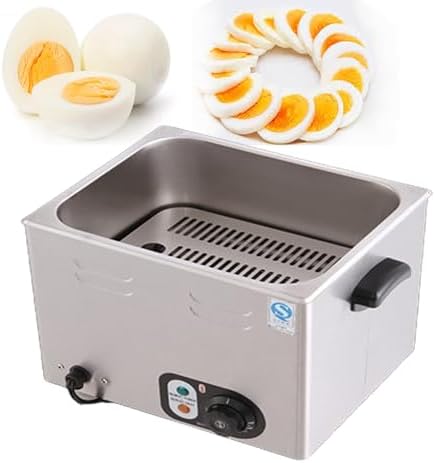 2600W Commercial Hot Spring Egg Cooker, 60 Eggs Large Capacity, Automatic Restaurant Boiler Steamer