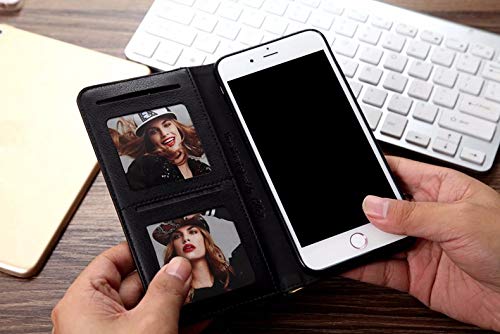 Image of ClickCase for Realme Narzo 20 pro Flipper Series Leather Wallet Flip Case Kick Stand with Magnetic Closure Flip Cover for Realme Narzo 20 pro (Black)
