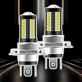SamWinGear 2PCS LED Fog Light Bulbs 9003//H4 Headlight Bulb, 12V Fog Lights Bulb High Bright Fog Lamps Replacements Bulbs, H4 Daytime Running Light Halo Headlights for Cars Trucks SUVs(White)
