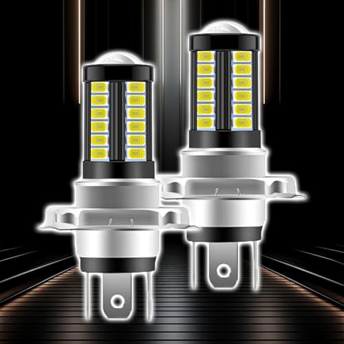 SamWinGear 2PCS LED Fog Light Bulbs 9003//H4 Headlight Bulb, 12V Fog Lights Bulb High Bright Fog Lamps Replacements Bulbs, H4 Daytime Running Light Halo Headlights for Cars Trucks SUVs(White)