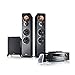 Produktbild Teufel Ultima 40 Kombo Power Edition - HiFi Stereo System mit Mächtiger Subwoofer, Kraftvoll, Bluetooth aptX, NFC, CD-Receiver, DAB+ Digitalradio, USB, 3-Wege-System, Musik, TV, Games - Schwarz