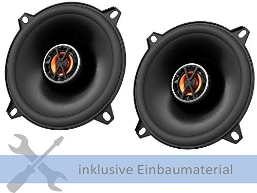 JBL Speaker Club 5020 13 cm 240 Watt incl. installation kit for BMW Mini Cooper R53 2002 to 08/2006 for FRONT DOORS