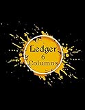  Ledger 6 Columns: Account book , bookkeeping , Blank Accounting Journal ,Small Business Notebook