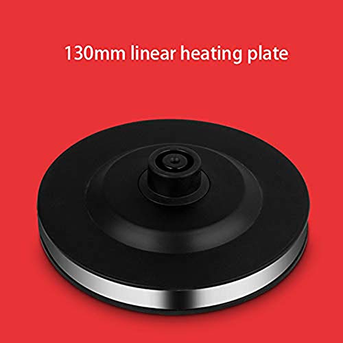 Tetera eléctrica sin cable acero inoxidable 1.8L 1500W miniatura 2