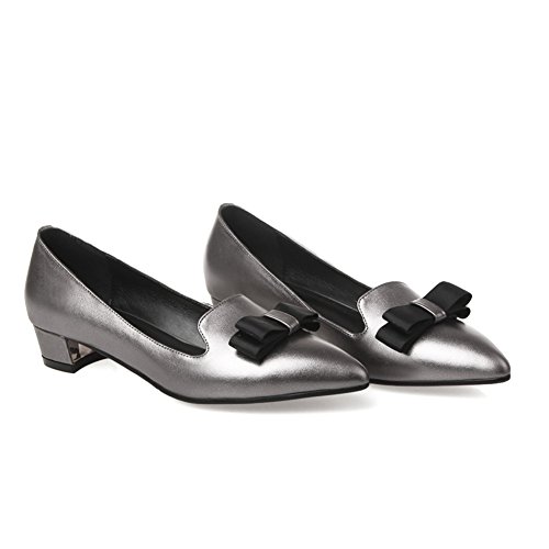 Chaussures en cuir confortables femmes ballerines nœud cuir souple