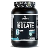 SASCHA FITNESS Hydrolyzed Whey Protein Isolate,100% Grass-Fed (2 Pounds, Coconut)