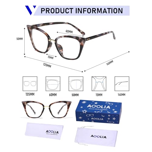 Image of Cat Eye Blue Light Blocking Glasses for Women Men, Anti-fatigue Anti UV Ray Computer Gaming Glasses