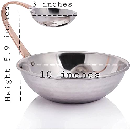 Generic Chip And Dip Two Pieces Family Size Serving Tray, Fruit, Salad, Appetizer Decorative Dish Set. Stainless Steel Snacks Bowl, Nacho Kitchen Set. Shrimp, Fruit, Salad, Taco Party Platter. #TOP2