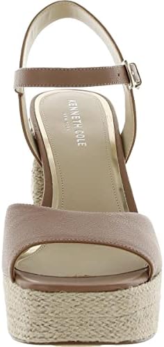 Kenneth Cole Women's Women's Dolly 115 Platform Heeled Sandal, Classic Tan, 9.5 | Image 2