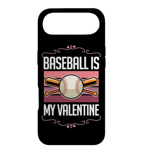 Baseball Is My Valentine Funny Anti-Valentine Heart Love �X�}�z�P�[�X iPhone Air �p