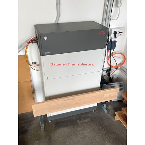 Steckverbinder für Styroporplatten EPS XPS zur Isolierung Dämmung einer Photovoltaik Solar Batterie Akku PV Speicher von BYD, Sonnenkraft, Huawei (milchig transparent, 30 mm) - 10 Stück