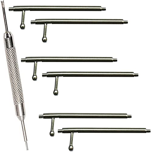 OTOPO Compatible with Versa/Versa 2 Pins Stainless Steel 23mm Quick Release Spring Bars Pins 4PCS Diameter 1.5mm with Spring Bar Tool