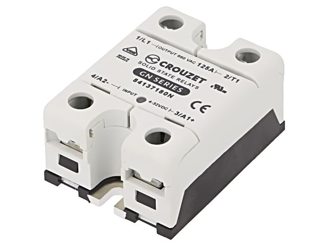 Relais semi-conducteur Crouzet 84138180N pour commande industrielle 4-32VDC