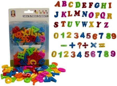 Lettere E Numeri Magnetici Per Bambini 3-6 Anni – Libro Gioco Educativo Con Animali E Matematica, Magneti Per Frigorifero, Regalo Natale