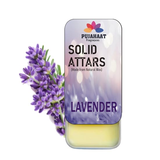 Pujahaat Solid Attar | Perfume for Men & Women | Made of Natural Beeswax with Jojoba Oil & Shea Butter | Alcohol-Free, Han... - Review, Price and Buying Guide