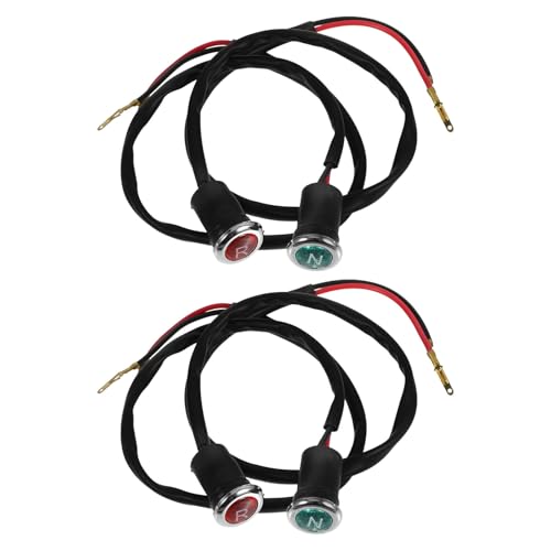 TOGEVAL 4 Pezzi Kit Luci Indicatore Cambio per Atv e