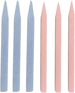 GSHLLO 10 Pcs Nail Pumice Stone Stick Fingernail File Nail Art File Trimmer Buffer Manicure Buffing Tool Suit for Home Salon