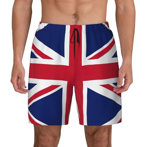 Short de bain drapeau britannique séchage rapide pour homme actif