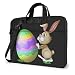 Produktbild Osterhase und Ei Cartoon lustige Laptop Schulter Umhängetasche, Notebook-Hülle Tragetasche für HP Ultrabook