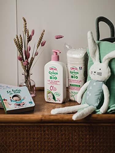 Love & Lait de Toilette Hydratant Bio 0% 500 ml Fabriqué en France - vue 5