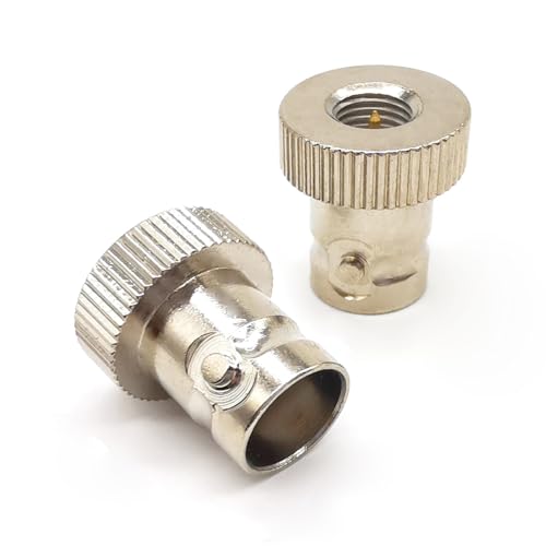 Adaptador coaxial BNC hembra a SMA macho, pack 2