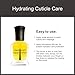 Deborah Lippmann It's A Miracle Cuticle Oil Repair Dry Cuticles with Essential Oils Vegan Nail Care with Almond Oil 0.50 fl oz