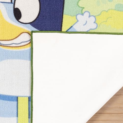 Gertmenian Bluey Indoor Area Rug - 4x6 Large, Non-Slip, Ideal for Children in Bedroom, Game Room, Classroom, Nursery or Play Area - Bluey Playtime Friends, Multi, 25803 by Gertmenian - Image 3