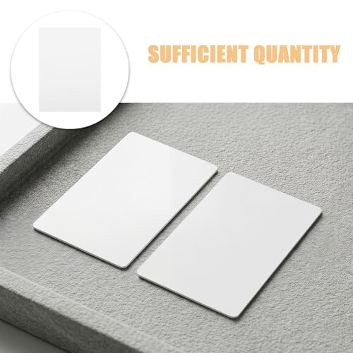 Tarjetas de identidad de aluminio de 0,02" con transferencia a doble cara 6