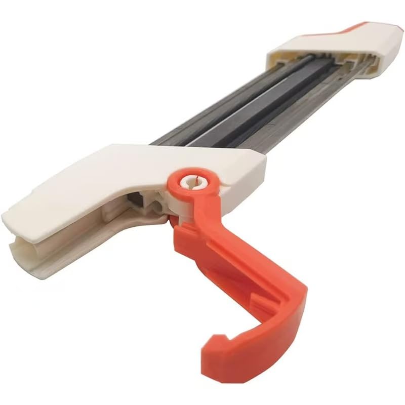 Générique Affûteuse de chaîne de tronçonneuse 2 en 1 en métal Facile à Utiliser 3/8" P 4,0 mm Remplacement pour chaîne