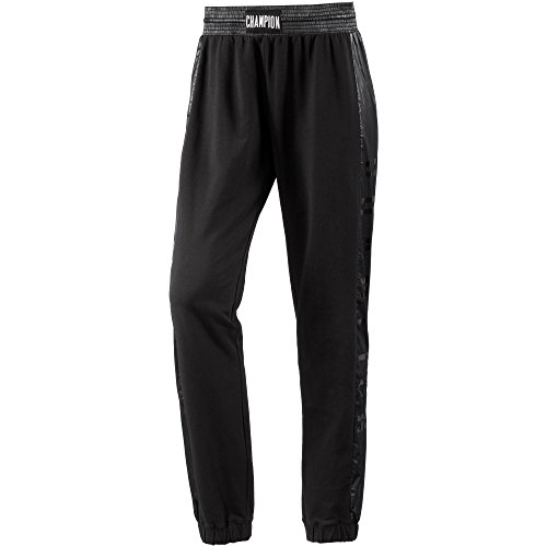 Pantalon Champion femme noir taille M anti-frottement coupe droite