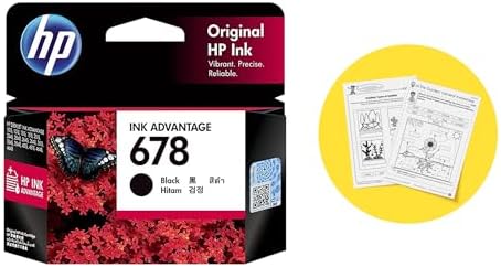 HP 678 Black Original Ink Advantage Cartridge