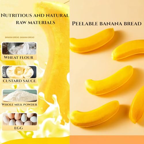 image for Noble Createaprototype Soft Peelable Banana Pull-Apart Bread Buns - In