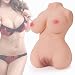 Sex Doll Male Masturbator with Tight Vaginal Anal Opening for Tight Suction, PALOQUETH 3 in 1 Male Sex Toy with Realistic Silicone Big Boobs for Men Masturbation