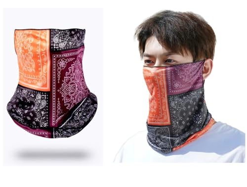 Image of Sun UV Protection Face Cover Scarf Mask Neck Gaiter Breathable Windproof Bandana Neck Gaiters