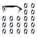 20 PAIRS Keepons Superstretch Black Prevent Eyeglass Slipping Anti Slip Anti Slide Eyewear Sunglasses Spectacles Glasses Temple Tips Sports Ear Hooks Sleeves Retainer + assorted 5 PAIR Sampler Pack