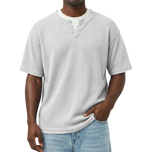 T-shirt athlétique respirant CHUNOTU, haut de gym anti-transpiration à col en V