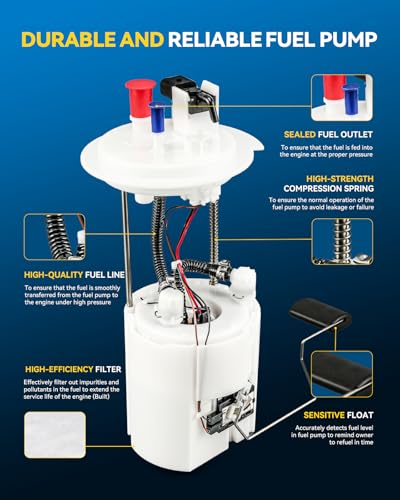 Image of PHILTOP Electric Fuel Pump Assembly FG1607 Fit for Hyundai Tucson