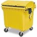 Produktbild BRB 1100 Liter Großmüllbehälter/Müllcontainer nach EN 840, MGB gelb