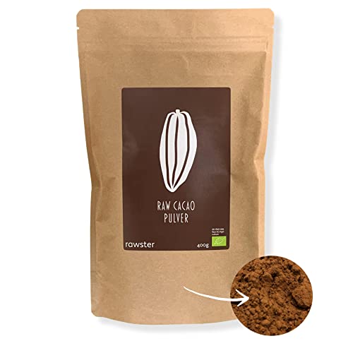 Cacao en polvo orgánico crudo de Perú | 100% natural sin azúcar | Raw Cacao Powder⦠(400 g)