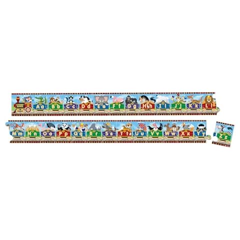 Melissa & Doug Alphabet Express Jumbo Jigsaw Floor Puzzle Cover