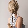 FQYN 4PCS Hair Scrunchies for Women Hair Scarf Scr... #3